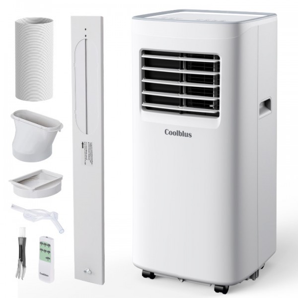 Coolblus Portable Air Conditioners,8500 BTU air conditioner Cools Up to